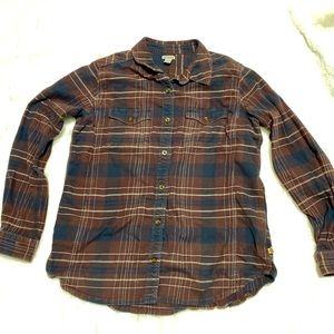 Carhartt Flannel Plaid Shirt, women's Medium